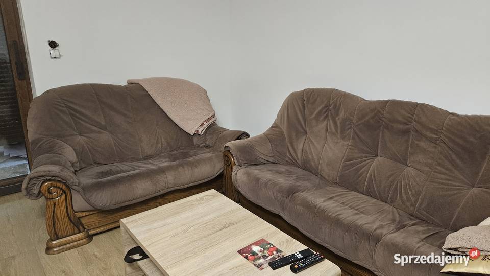Dwie sofy Meble wielkopolskie Poznań
