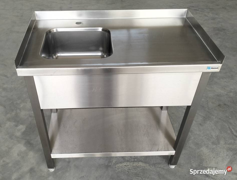 Zlew 1komorowy gastronomiczny 87x50x85 Słupia Kapitulna