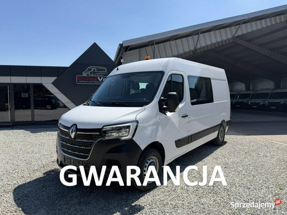 Renault Master średniak L2H2 Brygadówka 7osobowa 135KM Warszawa sprzedam
