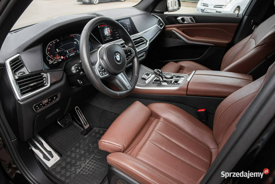 BMW X5 MPakiet Shadowline Super Stan Serwisowana elektrochrom. lusterko wst. Zwoleń