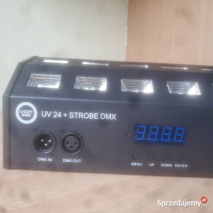 Stroboskop efekt LED LIGHT4ME UV 24 STROBE DMX