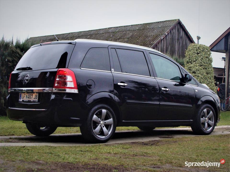 Opel Zafira 17 CDTI 125 sprowadzony lift pakiet kurtyny powietrzne mazowieckie