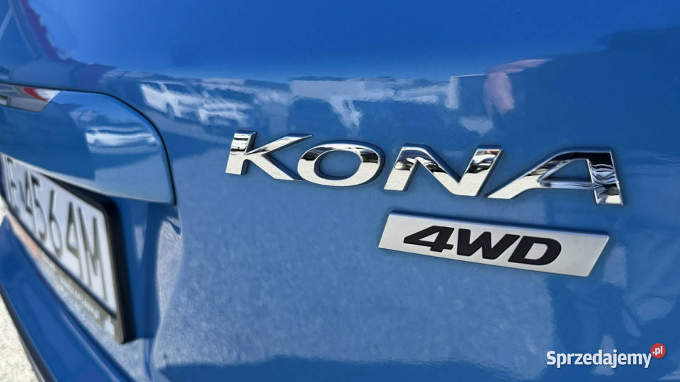 Hyundai Kona 16 Benzyna Moc 177 Automat 4X4 gniazdo USB Elbląg sprzedam