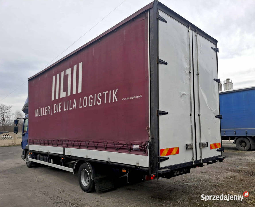 DAF LF45 220 18ep firanka euro4 bez adblue mega kabina sypialna Myszków