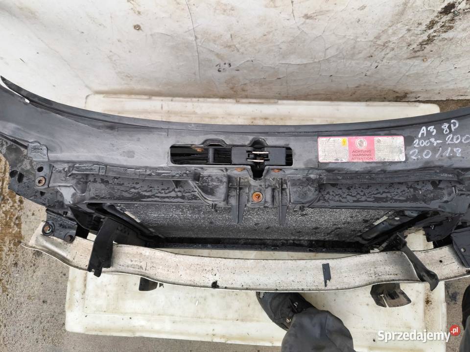 PAS PRZEDNI KOMPLETNY AUDI A3 8P 18 20 TFSI Pasy przednie i tylne Przystajń sprzedam