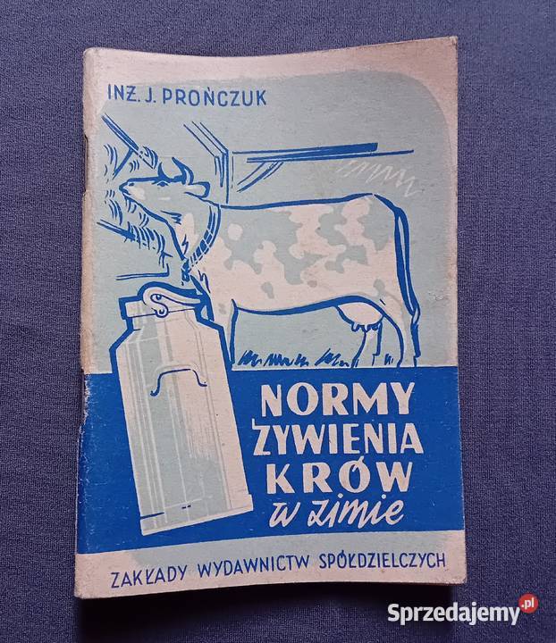 Inż J Prończuk Mormy żywienia krów w zimie wielkopolskie