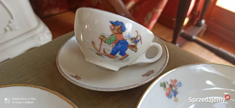 Komplet śniadaniowy dziecka z postaciami z bajek Gdańsk