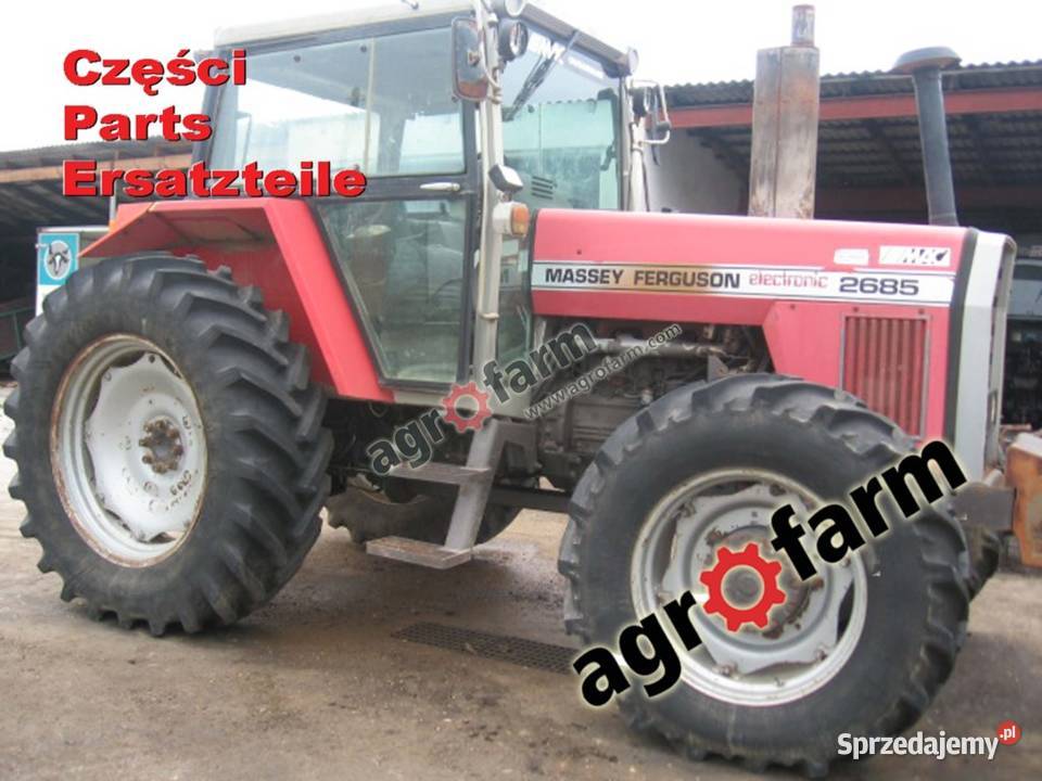 Massey Ferguson 2685 części skrzynia biegów oś dolnośląskie Byków