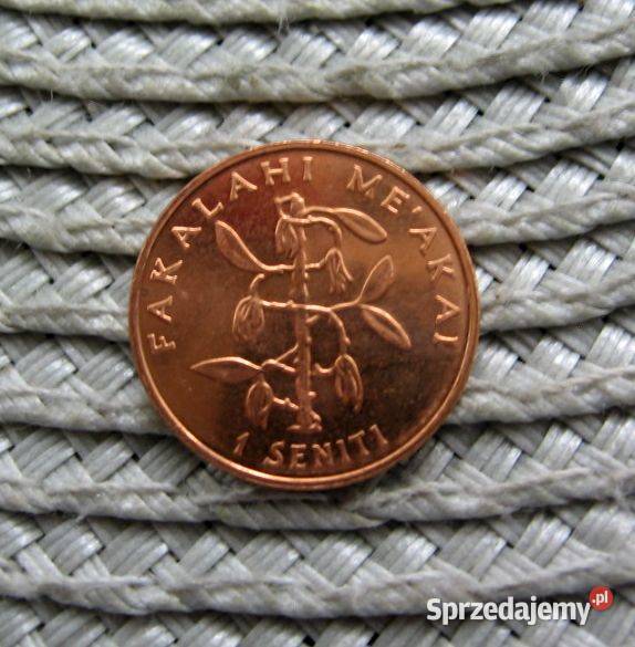 Tonga 1 Seniti 2005r Ładna Kalisz