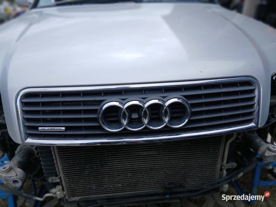 Maska Audi A4 B6 sedan avant LY7W bez Maski Karoseria Szczerbice
