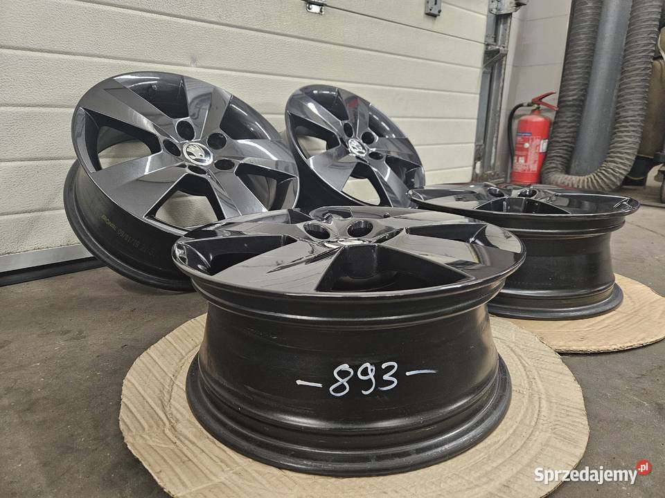 5x100 R15 Alufelgi Skoda Rapid Fabia Octavia śląskie Katowice