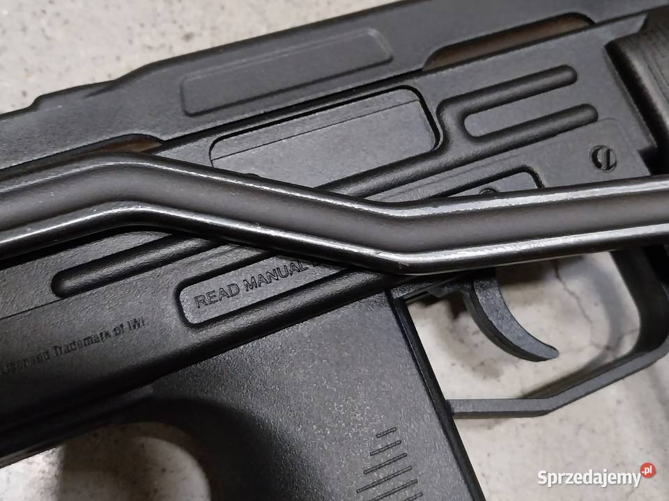 Pistolet maszynowy wiatrówka IWI Mini Uzi 45 mm śląskie Czeladź