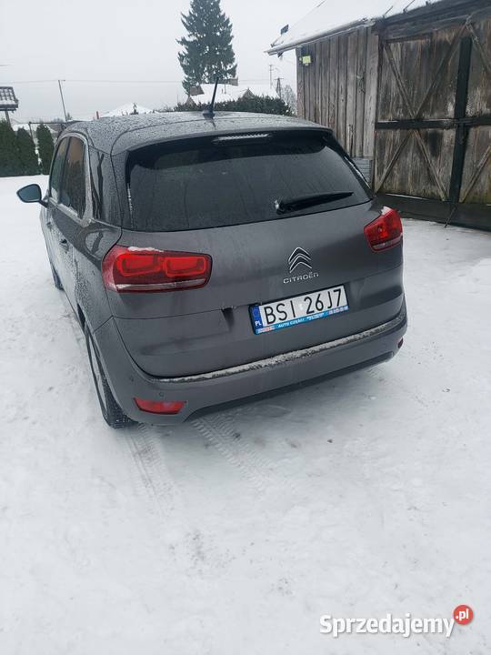 Citroen C4 SpaceTourer 2019 15 HDi 177000km podlaskie Siemiatycze sprzedam