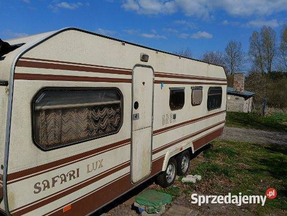 Przyczepa kempingową Safari lux z niemiec Ińsko