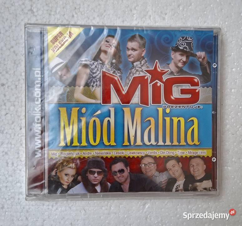 MiG prezentuje Miód Malina Płyty i kasety