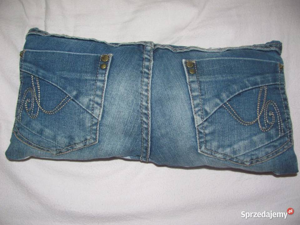 poducha podręczna pupa jeans wymiar 36 x 17 x 6 Zamość