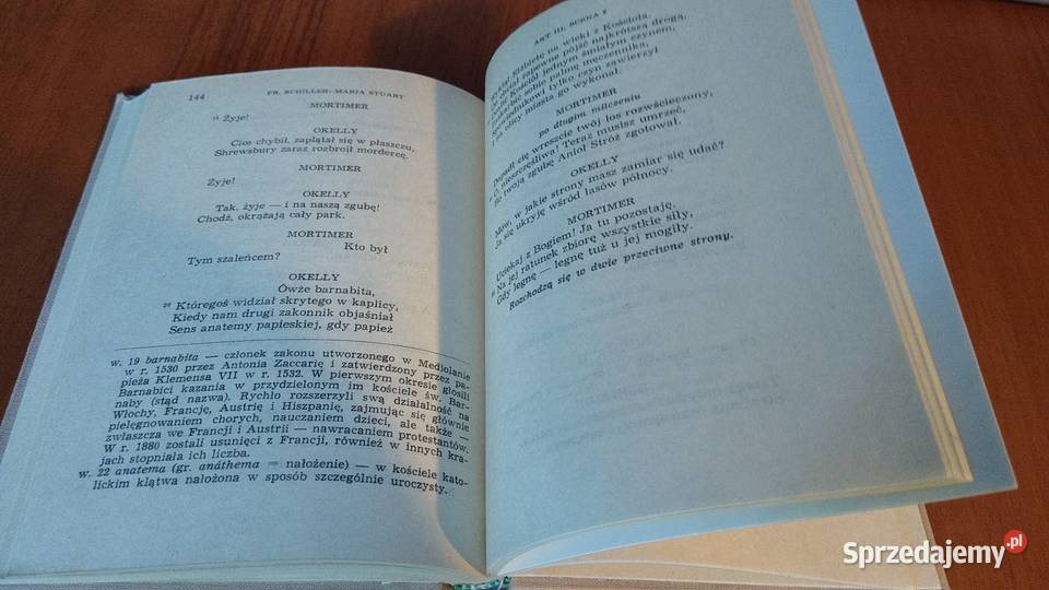 Maria Stuart Fryderyk Schiller Biblioteka historia, archeologia pomorskie Gdańsk