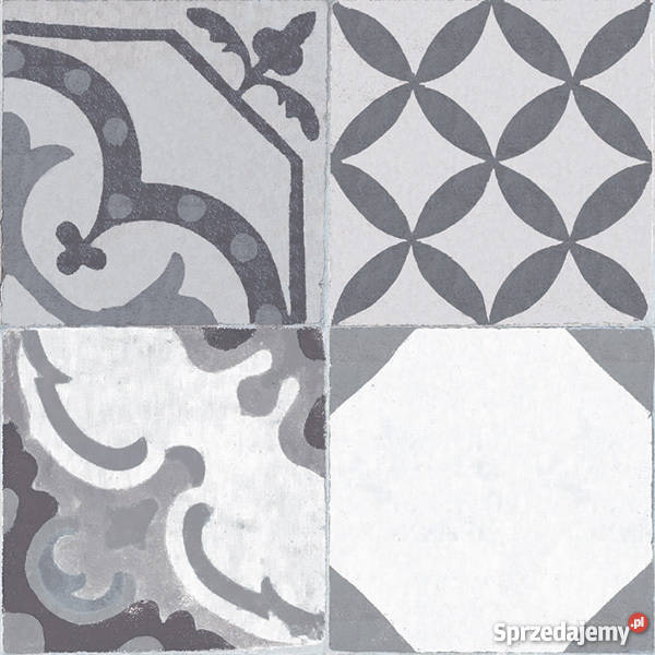 TERAKOTA MOMENTS PATCHWORK GRI I 45X45 162m2 8 lubelskie Krzywda