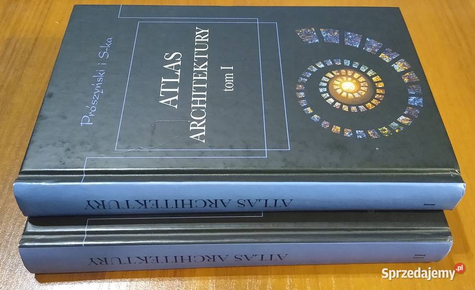 ATLAS ARCHITEKTURY Tomy 1 i 2 Gunther Vogel Rok wydania 2003 Gdańsk