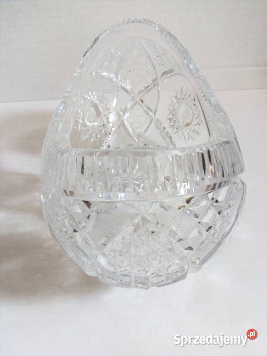 kryształowa żardiniera gondola vintage PRL Pozostałe sprzedam
