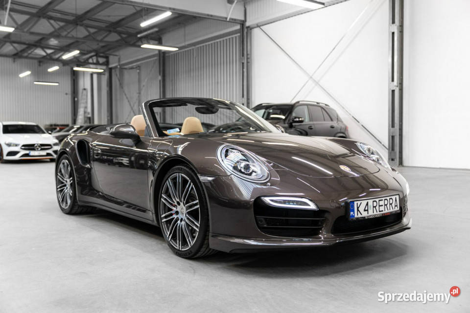Porsche 911 Turbo Cabrio Krajowa Gwarancja 2/3 Węgrzce