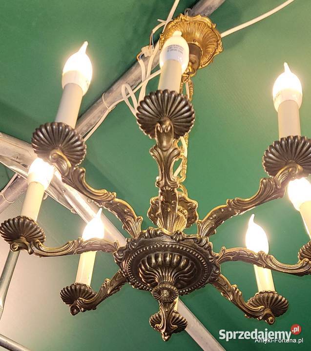 Stary żyrandol 4 Mała Karczma