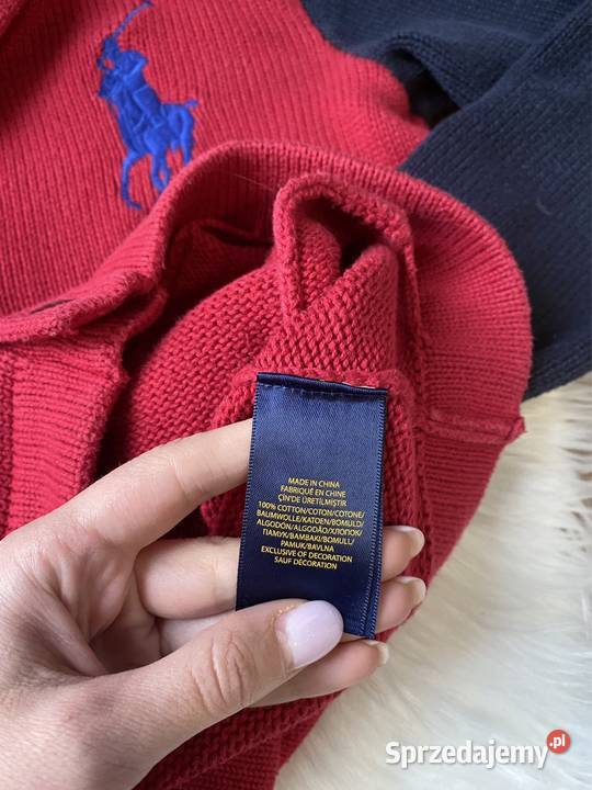 Sweter męski kardigan w stylu Vintage Ralph Swetry i golfy Piaseczno