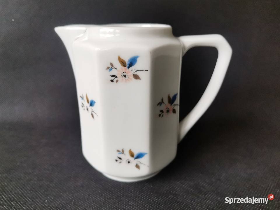 Stary przedwojenny mlecznik porcelana Śląska Art Katowice