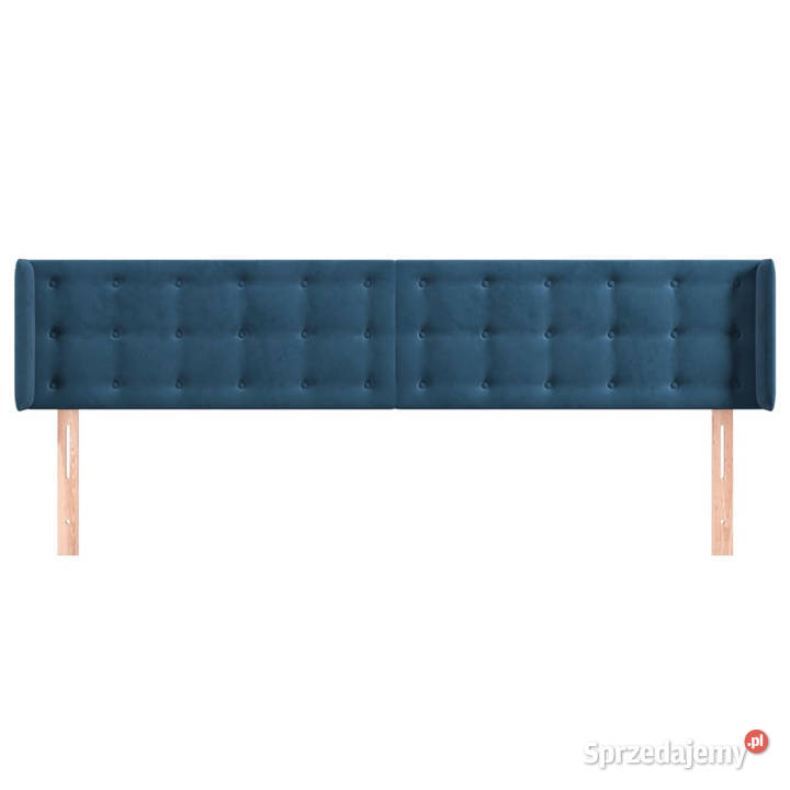 Zagłówek uszak ciemnoniebieski 203x16x7888 Warszawa sprzedam