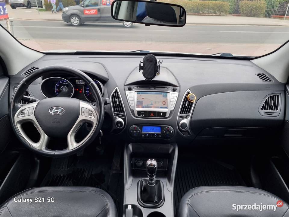 Hyundai ix35 16 135 półskóry navi 2 x szyberdach wspomaganie kierownicy mazowieckie Płońsk
