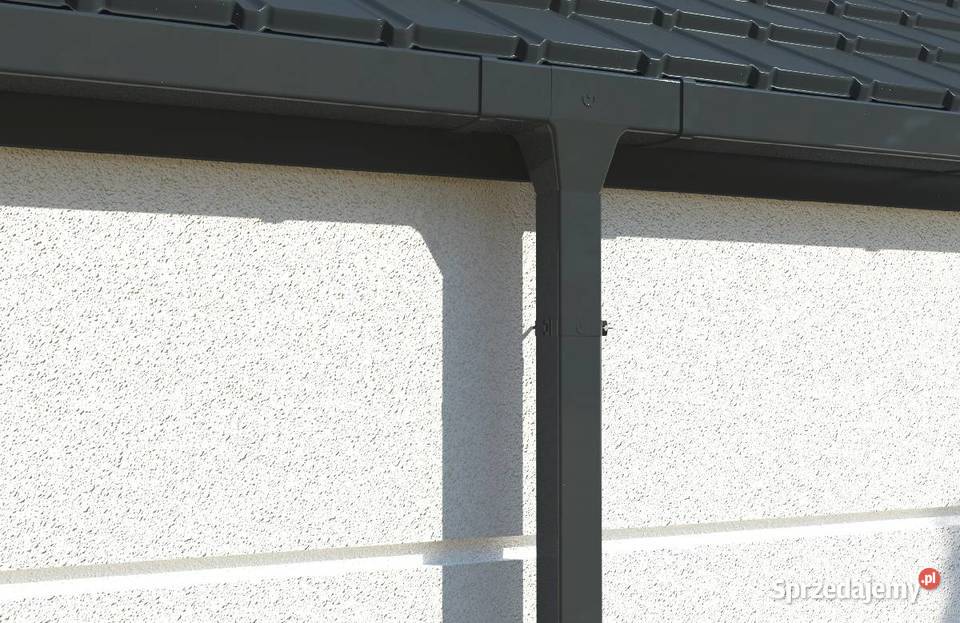 RURA SPUSTOWA 1m SYTEM RYNNY KWADRATOWEJ STAL Hajnówka