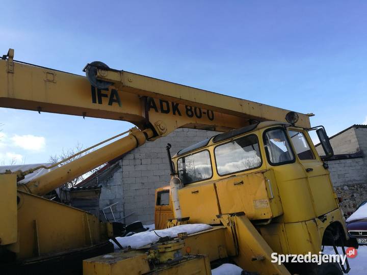 IFA ADK 80 Dźwig samojezdny Kajetanów sprzedam