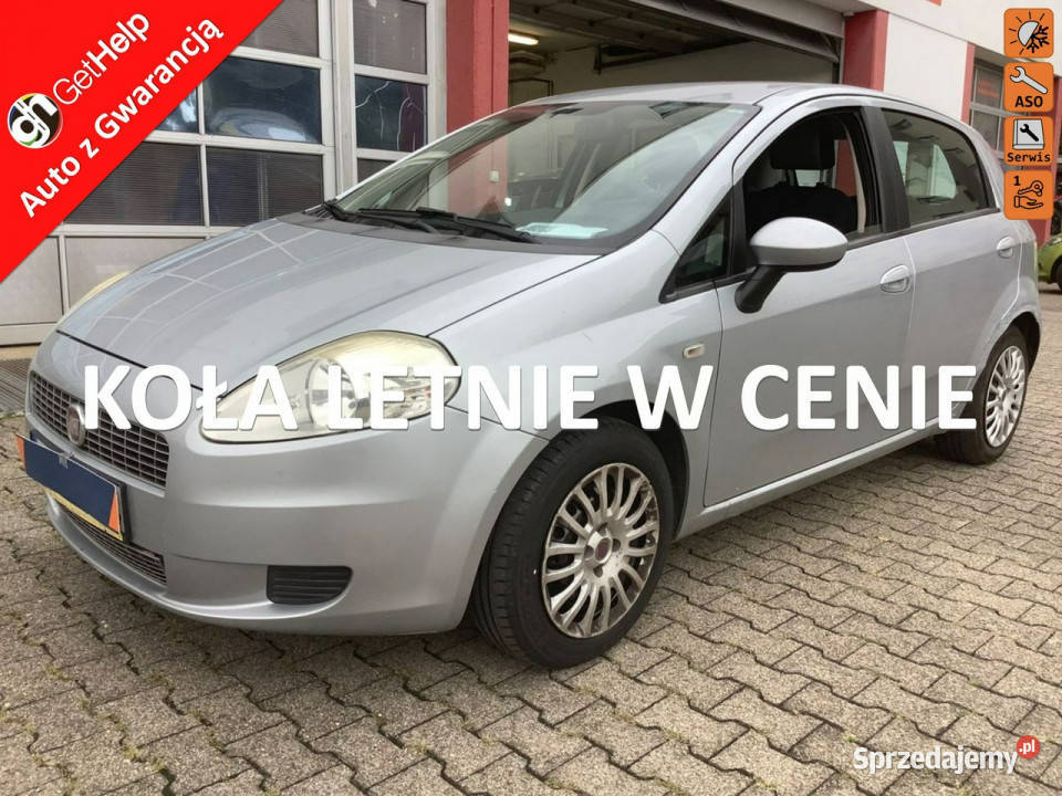 Fiat Grande Punto Benzyna/Klimatyzacja/5drzwi/City/Isofix/Niski przebieg/D…