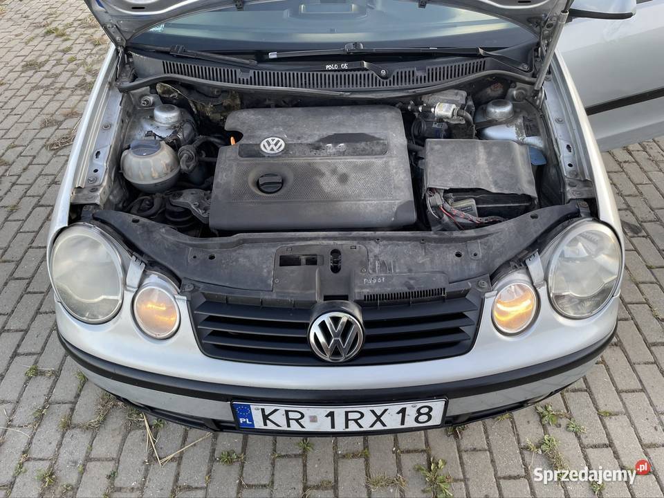 Volkswagen Polo IV 9N 14 16v 100 LPG Climatronic srebrny Polo Jaworzynka