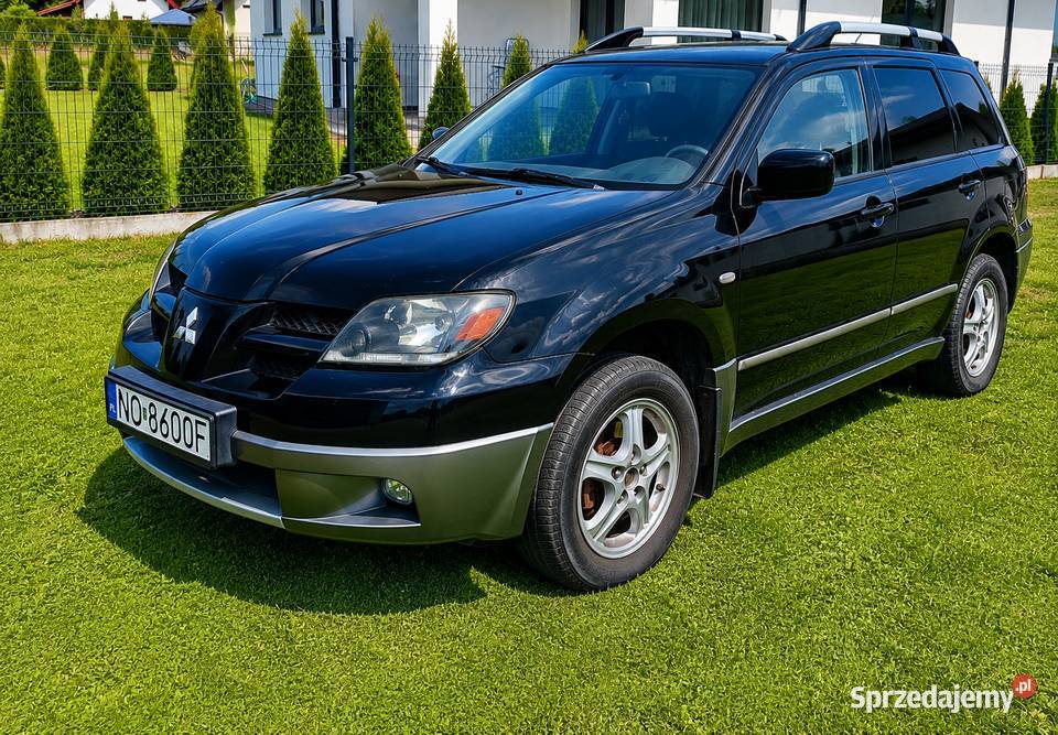 Mitsubishi Outlander 20 GAZ 4x4 Dużo nowych Szczytno
