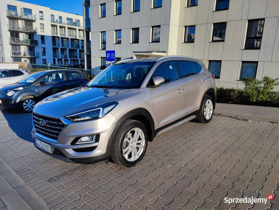 Hyundai Tucson style 2019 automat salon Polska złoty Polanów