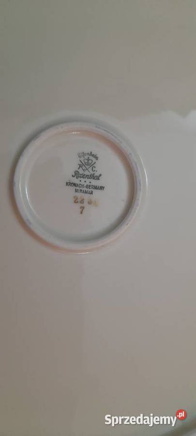 Unikat stara porcelanowa duża patera Rosenthal Pleszew sprzedam