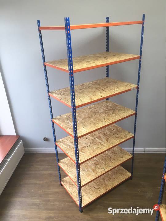 Regały magazynowe polkowe metalowe regał sprzedam