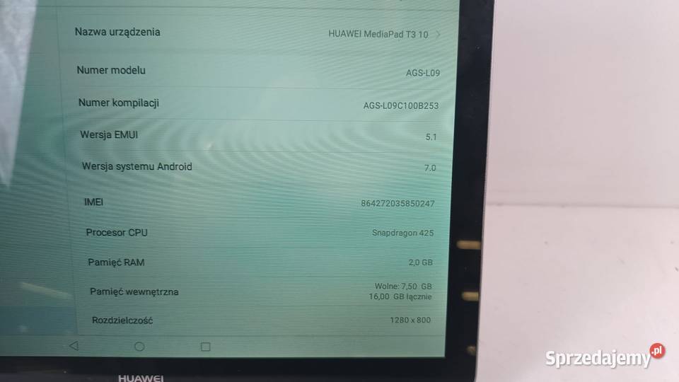 Tablet Huawei MediaPad T3 10 LTE Katowice