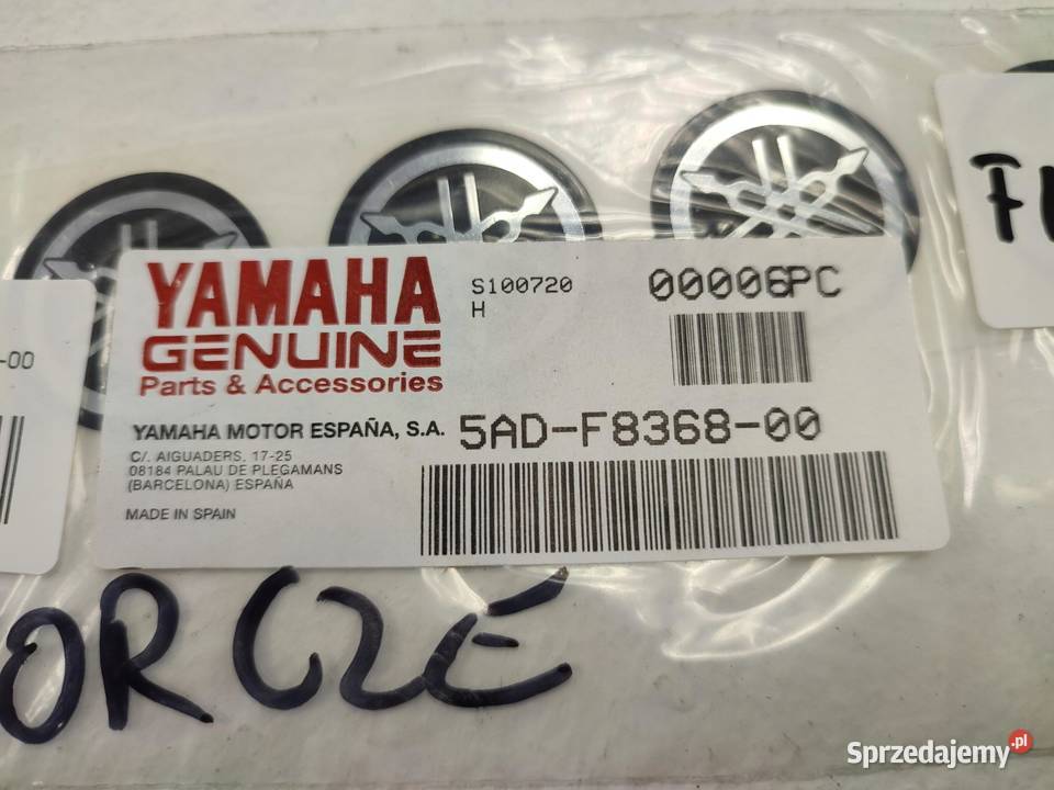 NAKLEJKA NA CZACHĘ YAMAHA CS50 20022004 sprzedam