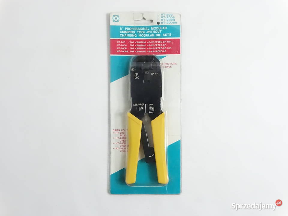 Profesjonalna Zaciskarka Modularna HT2008R RJ45 Biłgoraj