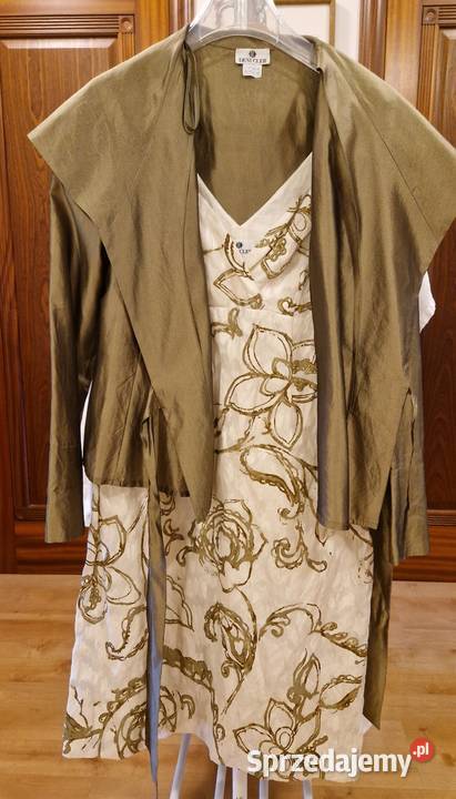 Damska efektowna NARZUTKAKOSZULA Deni Cler 42 Marynarki i żakiety lubelskie Lublin