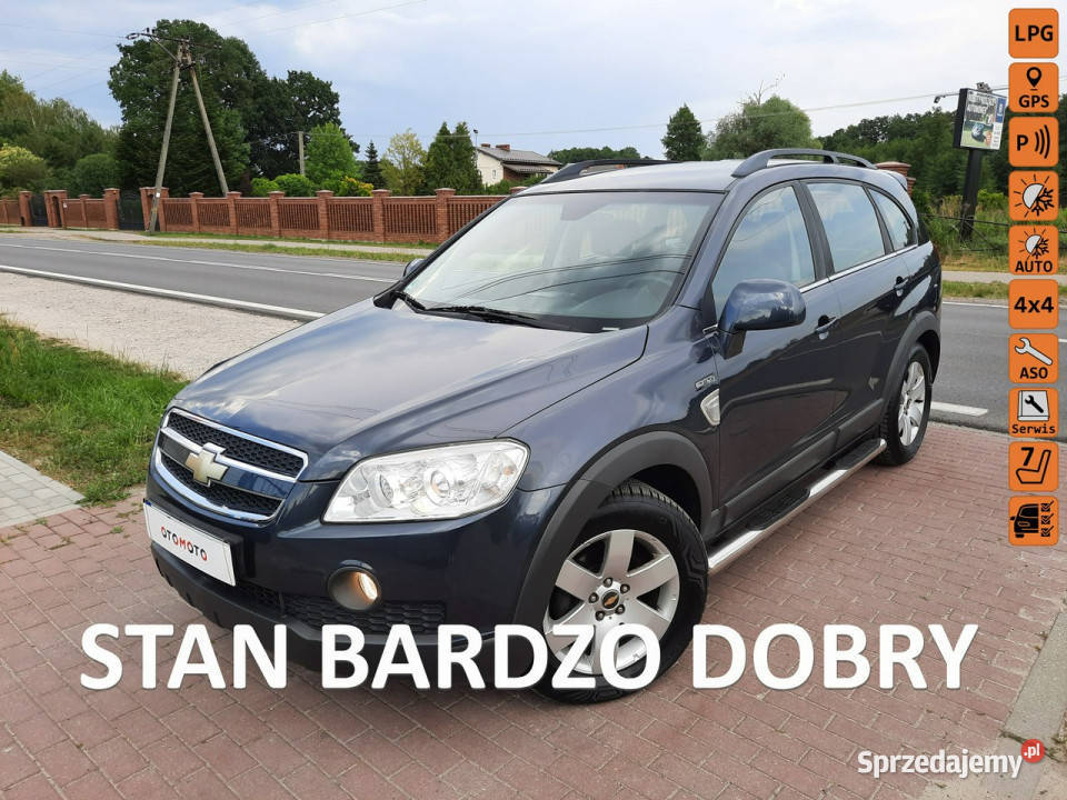 Chevrolet Captiva LT AWD 7 Osób Gaz BRC 116 Żyrardów