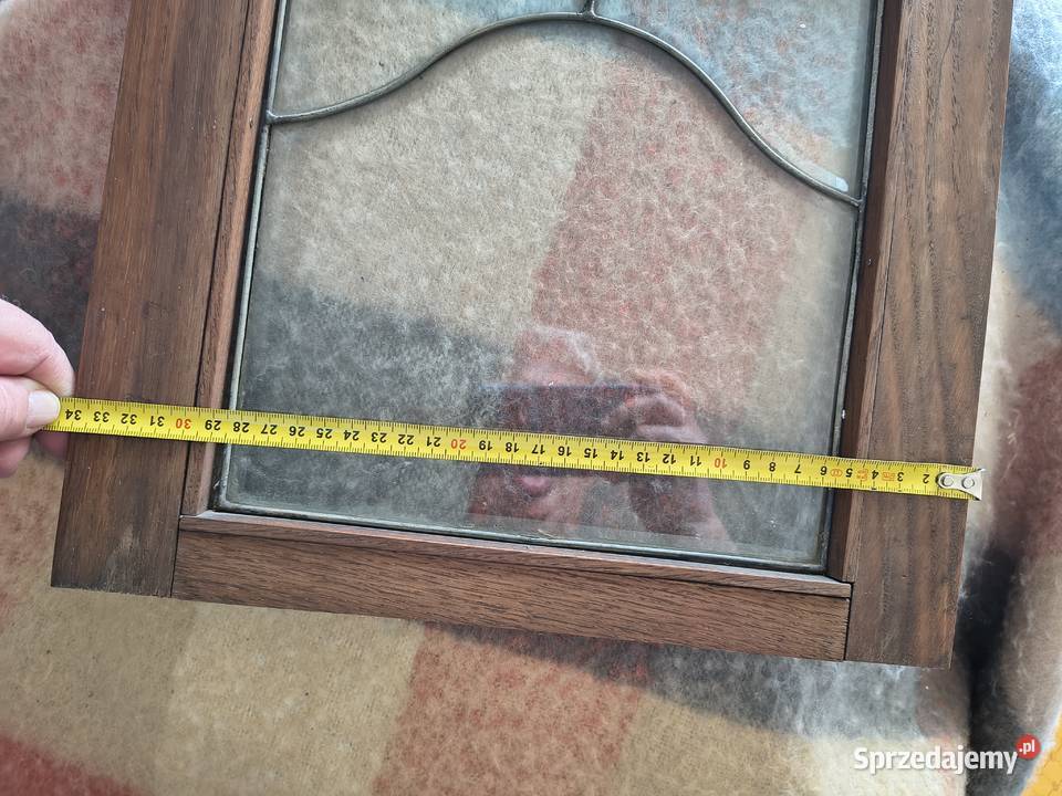 Witraż drzwiczki do zegara