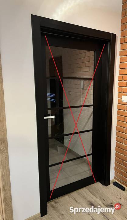 Drzwi Ościeżnica nowa Leroy Merlin antracyt