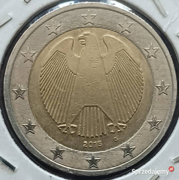 2 Euro Niemcy 2016 r men G