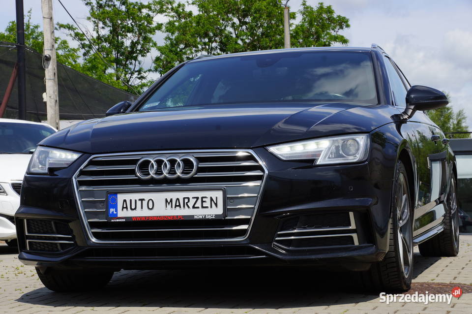 Audi A4 20 TDI CR 190 SLine Virtual Łopatki wspomaganie kierownicy Nowy Sącz