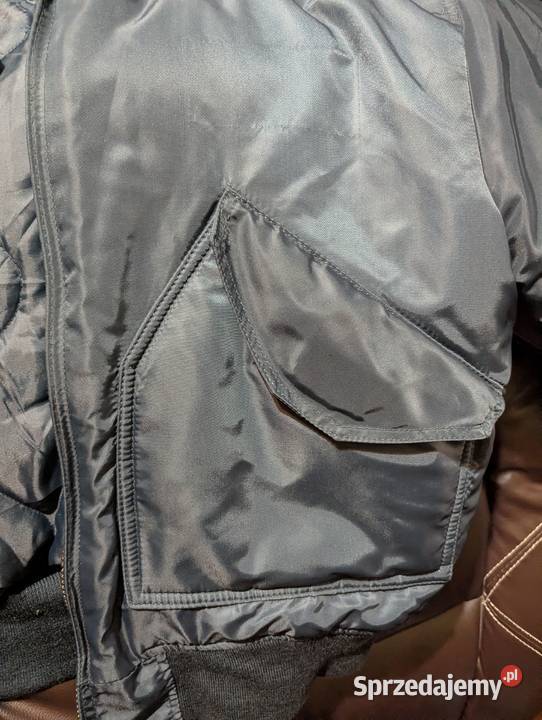 Kurtka wojskowa vintage Bomberka produkt Busko-Zdrój sprzedam