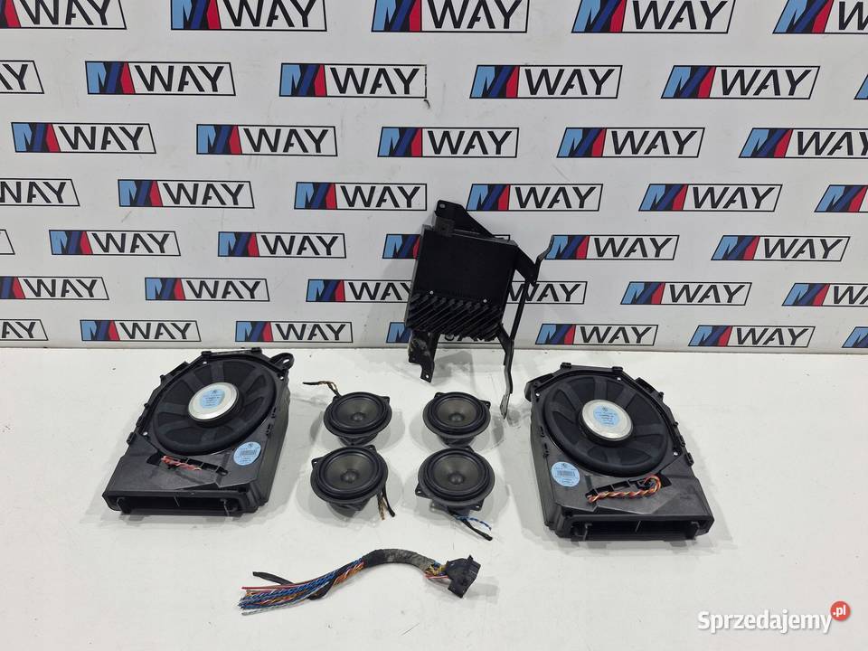 BMW E60 E61 SYSTEM NAGŁOŚNIENIA HIFI KOMPLET