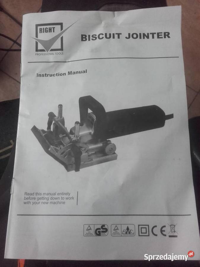 Frezarka lamelownica do połączeń BISCUIT